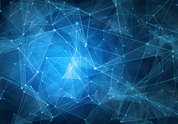 科技線條 構(gòu)建數(shù)字時代的抽象骨架